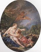 Francois Boucher Jupiter and Callosto oil on canvas